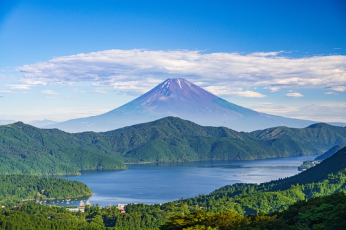 箱根から見た富士山