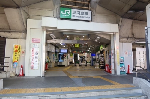 常磐線三河島駅